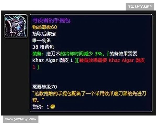 魔兽世界玩家背包整理指南